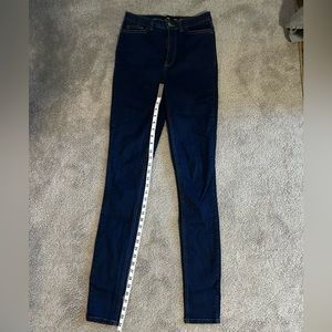 Long talk sally high rise skinny jeans